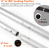 Kayak Paddle - 88in 4 Pieces Heavy Duty Aluminum Alloy Boat Oars, Adjustable Fishing Kayak Paddle