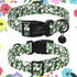 Summer Flower Print Dog Collar, Lightweight Adjustable Cute Pet Collar, Ideal Gift for Boy Girl Dogs