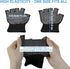 Fingerless Workout Gloves for Men and Women, Half Finger Work Glove, Black Pilates Gloves with Grip, Fitness Exercise