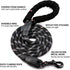 COOYOO Dog Leash 5/6 FT, Comfortable Padded Handle with Highly Reflective Threads for Small Medium Large Dogs