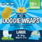 Bodhi Dog Disposable Male Dog Diapers - Super Absorbent, Leak-Proof Pee Wraps