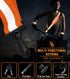 LED Belt Reflective Sash for Night Walking, Adjustable High Visibility Running Safety Gear with Phone Bag