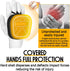 Hikeen Protective Hand Shield for Baseball Batting | Hand Guard for Right & Left Hand Hitters