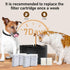 S003,S005 12 Pack 12 Pack Number:S003,S005, Misfans Exclusive Cat Fountain Filter Replacement, Filters and Sponges