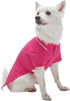 Blueberry Pet Back to School 2-Pack Dog Polo Shirts, Cotton Outfit for Small Pets, Amaranth Red + Pink