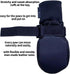 Paw Protector Dog Boots Set of 4 - Breathable and Soft Nonslip Soles, Color Black, Size Small