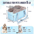 9 lbs, SlowTon Console Dog Car Seat - Portable Center Dog Car Seat for Small Dogs up to Washable Pet Carseat with Soft