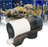 Automatic Fish Feeder, Quiet Waterproof Electric Auto Feeder, 200ml Intelligent Timer for Fish Pond Holiday