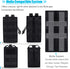 ANJINU Backpack Molle Water Bottle Holder, Water Molle Attachments, Molle Water Bottle Pouch, Tactical Attachment