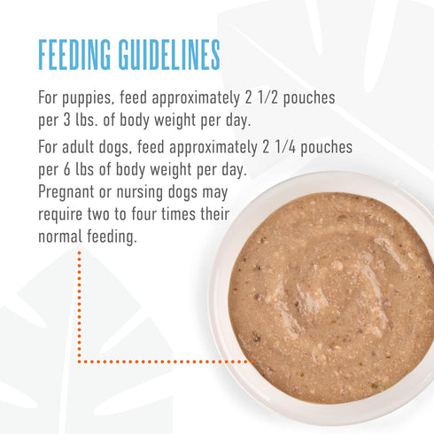 3 oz. (12 Count) Tiki Dog Baby Mousse Wet Dog Food for Puppies, Beef & Beef Liver, Pouch