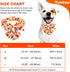 Fall Dog Collar with Bow Tie - Durable Adjustable Colorful Cotton Pet Collar for Small Medium Large Dogs, L
