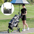 TUYUU Golf Push Cart Accessories, Organizer Storage Bag, Pouch Bag, Drink Holder for Push Cart, Golf Gift for Men