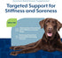60 NaturVet Soreness Relief Senior Supplements for Dogs, Hickory Smoked Bacon Flavor, Chewable Tablets