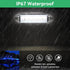 12V 4PCS, 4 Inches IP67 Sailboat RGBW Boat LED Courtesy Light Marine Courtesy Light Strip, Waterproof Boat Interior