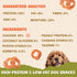 Dogs,10.58 oz Dog Treats Chicken Jerky Rings, Natural Chicken Breast w/Taurine, Rawhide-Free High-Protein Long-Lasting