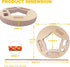 Double-Sided Portable Hangboard for Climbing - Finger Strength Training