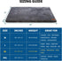 Memory Foam Dog Crate Pad - XL Mat for 42-inch Dog Crates with Removable Washable Cover and Waterproof Lining (Grey)