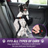 COOYOO Dog Seat Belt,Retractable Dog Car Harness Seat Belt for Car Adjustable Nylon Pet Safety Seat Belts Heavy Duty