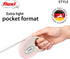 Flexi Style Retractable Dog Leash - 10 ft, Ergonomic, Durable, Tangle Free for Small Dogs, Pink/Rose
