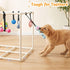 15 23.2" Puppy Play Gym with Puppy Toys, Indoor Jungle Gym with Puppy chewingToys for Teething & Mental Stimulation