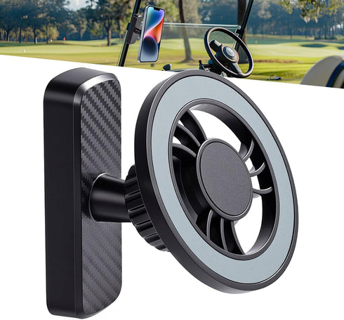 Criamolo Premium Alloy Magnetic Golf Cart Phone Holder for iPhone 1217, MagSafe Compatible,