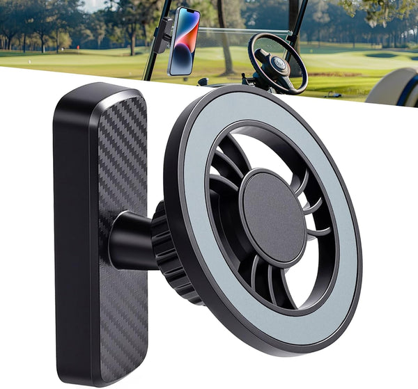 Criamolo Premium Alloy Magnetic Golf Cart Phone Holder for iPhone 1217, MagSafe Compatible,