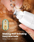 4 1, 2000mAh Trimmer oneisall Quiet Dog Grooming Kit in LED Light Dog Nail Grinder, Pet Grooming Clippers Paw for Paw