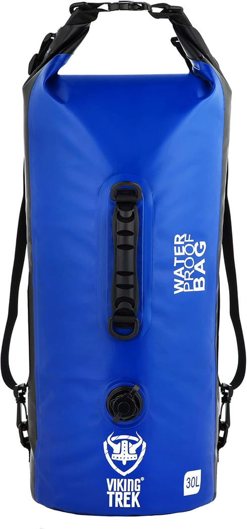 Waterproof Dry Bag, Dry Sack with Clipped Roll Top, Keep Gear Safe & Dry for Camping, Boating, Kayaking