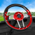 Roykaw Golf Cart Universal Steering Wheel for EZGO RXV TXT, Club Car DS Precedent, Yamaha G29 Drive