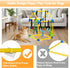 8 Puppy Play Gym with Hanging Toys, Jungle Gym for Small Dogs & Puppies Indoor Enrichment Playground Interactive