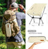 Backpacking CAMEL CROWN Portable Camping Chair Folding Compact Lawn Lightweight Chair with Carry Bag for Outdoor Hiking