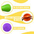 Spot Markers for Sports 9 Inch - Non Slip Rubber Agility Poly Spots Marker Field Flat Cone for Kids Training