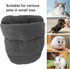 POPETPOP Pet Cave Bed for Small Animals, Cotton Padded, Suitable for Rabbit, Dog, Cat, Guinea Pig, 1.0"L x 1.0"W x