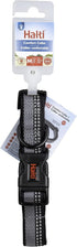 HALTI Comfort Collar - XS, Black, Nylon and Neoprene-Padded Comfy Dog Collar, Reflective, Easy to Fit