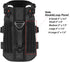 ICEFANG GN3 Tactical Dog Harness, M (25"-31" Girth), 6X Buckle, Molle Vest with Handle, No Pull Front Clip