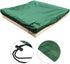 GZLMMY Swimming 3:180X180cm /70.87"X70.87") Cover Square with Drawstring, Oxford Cloth Sandbox Canopy Waterproof