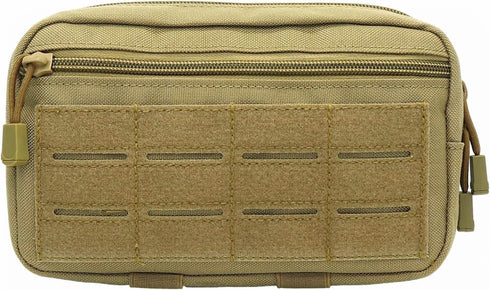 Tactical Molle Pouch, Multi-Purpose EDC Admin Utility Pouch for Outdoor, Hunting, Traveling, Hiking