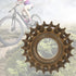 Single Speed Bike Freewheel, Metal 3 Speed Flywheel Bicycle Accessory for Mountain Road Bike (Threaded Type, 16/19/22T)