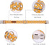 Lionet Paws Halloween Dog Collar with Bowtie - Adjustable Cute Cotton Fall Collar with Metal Buckle for Small Medium