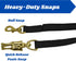 Intrepid International Adjustable Tie Safe Trailer Tie, Durable Nylon, Quick Release, 28" to 33"