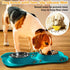 Hubulk 2 Stainless Steel Dog Bowls with No Spill Non-Skid Silicone Mat + Pet Food Scoop for Small Medium Large Dogs