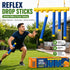 Reflex Drop Sticks Challenge, Falling Sticks Reaction Training Tool, Adjustable Speed Catching Sticks for Hand Eye