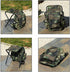 mewmewcat 2 1 Backpack 12.6x11.0x13.4in in Folding Chair Portable Stool Collapsible Camping Fishing Chair Large