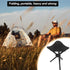 KKONHII Travel Folding Camping Stool, Outdoor Tripod Seat, Folding Camping Chairs,Fishing Chair for Camping Party