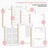 Fitness Workout Journal for Women & Men, A5 (5.5" x 8.2") Workout Log Book Planner for Tracking Wellness Goals.