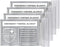 Swiss Safe Emergency Mylar Thermal Blankets + Bonus Space Blanket - Compact & Insulated for Cold Weather, Outdoor
