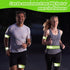 Yilloog 150 Pieces Reflective Arm Bands | High Visibility Tape Straps for Night Walking and Running