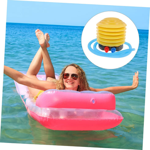 4pcs Kisangel Foot Pump Inflation Portable Plastic Air Pump