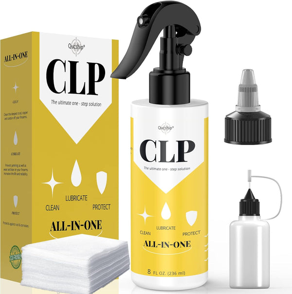 Gun Oil 8 oz, Premium Multi-Purpose Gun Lubricant, Cleaning Kit Protector, CLP Gun Cleaner and Lubricant
