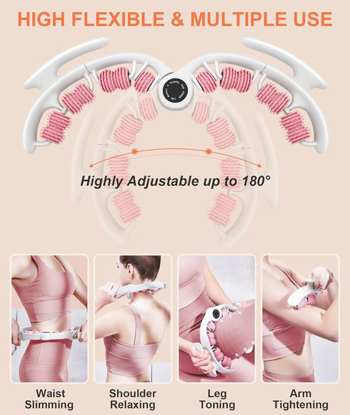 KESHWELL Massage Roller, Cellulite Massage Tool,Cellulite Remover for Legs,Foam Muscle Roller for Deep Relax,Manual